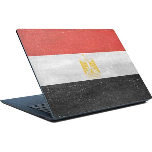 Egyptian Flag Distressed Surface Laptop Skin